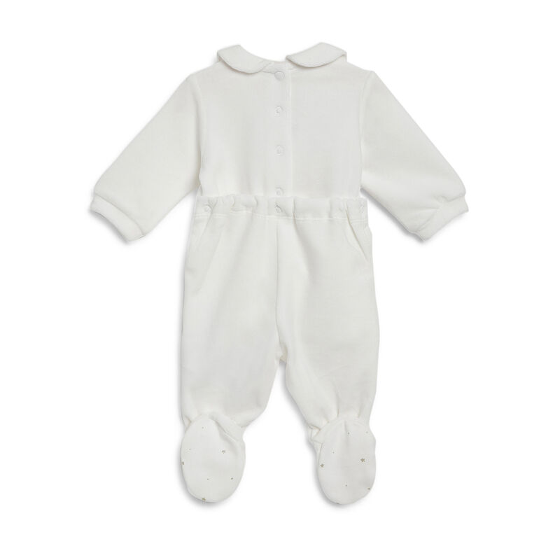 Girls Bronze Applique Nappy Opening Babysuit image number 1